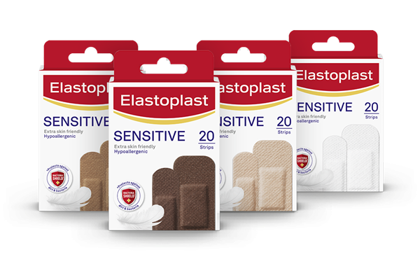 Elastoplast Sensitive Plasters - Skin-friendly Wound Protection