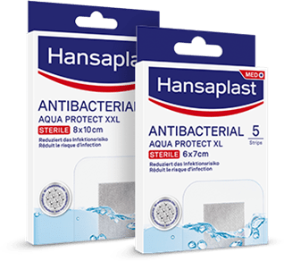  Hansaplast Antibakteriell Aqua Protect XL / XXL