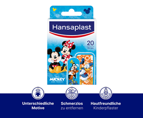 Kinderpflaster Mickey Seine Freunde Hansaplast