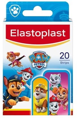 Packshot of Elastoplast PAW Patrol plasters