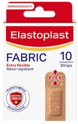 Packshot of Elastoplast Fabric 10 strips