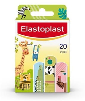 Packshot of Elastoplast Kids Animal plasters