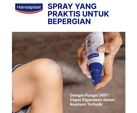 Hansaplast Spray Antiseptik Fungsi