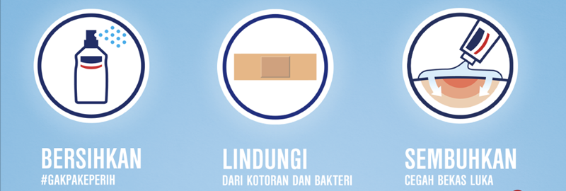 Bersihkan lindungi dan sembuhkan