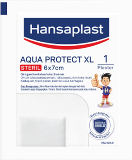 Hansaplast Aqua Protect XL 6 x 7cm | Hansaplast.id